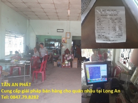 Lắp tận nơi full bộ máy tính tiền giá rẻ cho quán nhậu tại Bạc Liêu–Kiên Giang–Cần Thơ