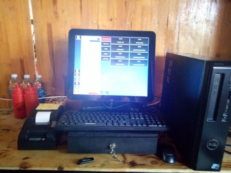 Máy tính tiền cho cửa hàng phụ tùng -nội thất ở Cần Thơ-Tp.HCM-Đà Nẵng 