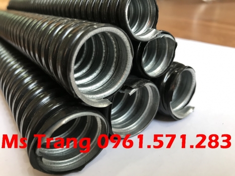 Ống ruột gà lõi thép bọc nhựa mềm PVC