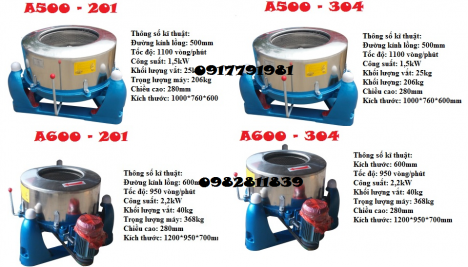 Máy vắt li tâm công nghiệp 25 - 220 kg 56465