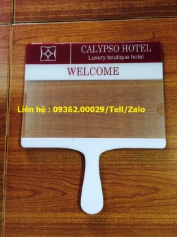 Gia công các mẫu Biển –bảng đón khách sân bay