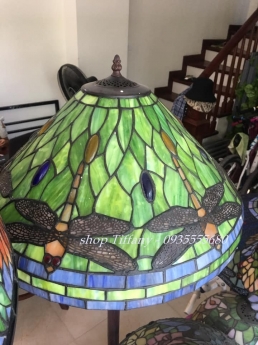 Đèn Sàn Tiffany Họa Tiết Chuồn Chuồn