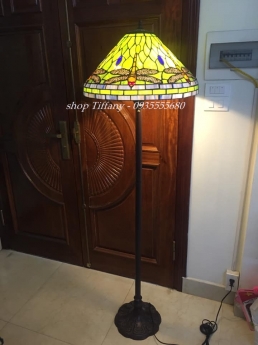 Đèn Sàn Tiffany Họa Tiết Chuồn Chuồn