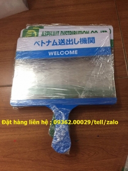 Gia công các mẫu Biển –bảng đón khách sân bay
