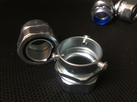 Ống Kẽm Đàn Hồi Bọc Nhựa Pvc - Đầu Nối Ống Kẽm Với Tủ Điện