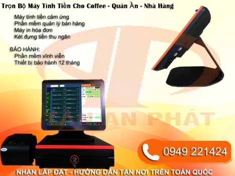 Nhận lắp đặt máy tính tiền cho quán ăn tại Vũng Tàu