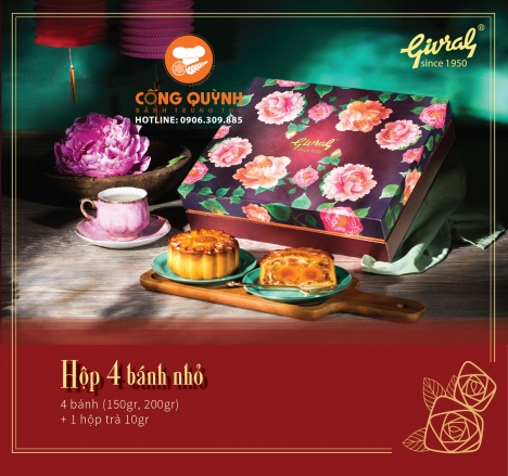 Bánh Trung thu Givral số lượng lớn chiết khấu cao-npp Cống Quỳnh