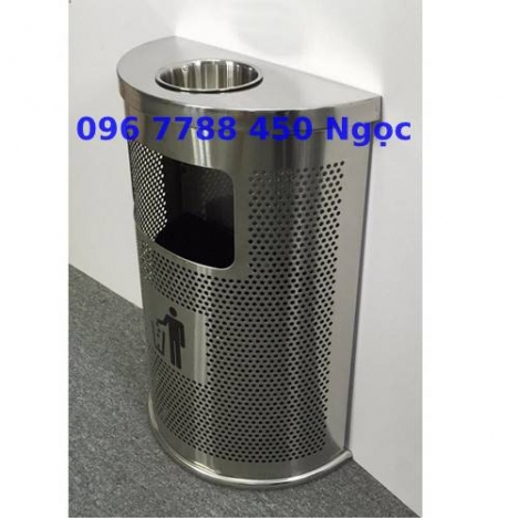 thùng rác inox các loại để khách sạn văn phòng