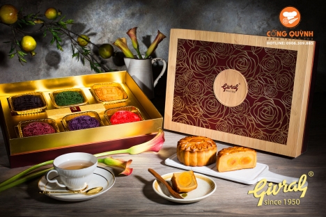 Bánh Trung thu Givral số lượng lớn chiết khấu cao-npp Cống Quỳnh