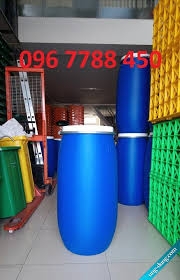 Phuy nhựa 50lit đựng hóa chất thành phẩm giá cạnh tranh