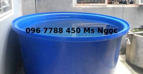 thùng nhựa tròn 1000lit nuôi cá koi giá rẻ