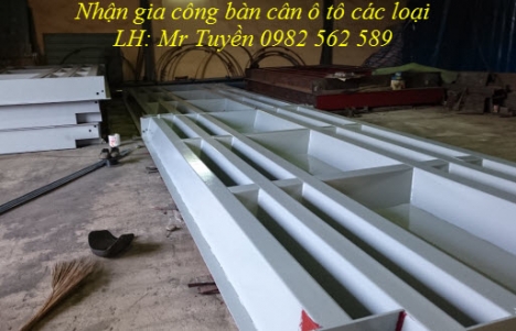 Dịch vụ gia công cơ khí bàn cân điện tử  - Cân Chi Anh