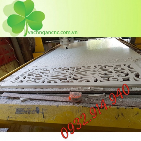 Vách giá rẻ, nhận cắt tấm gỗ trên máy cnc vách 3d tại tphcm