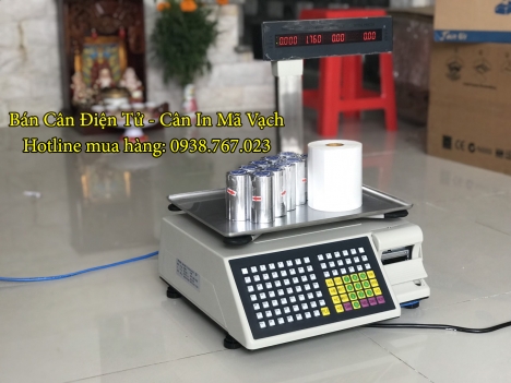 Bán cân điện tử in mã vạch cho cửa hàng thực phẩm tại Cần Thơ
