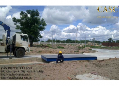 Trạm cân ô tô 80Tấn - Cân Chi Anh