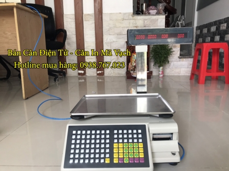 Bán cân điện tử in mã vạch cho cửa hàng thực phẩm tại Cần Thơ
