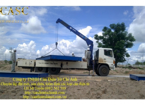 Trạm cân ô tô 80Tấn - Cân Chi Anh
