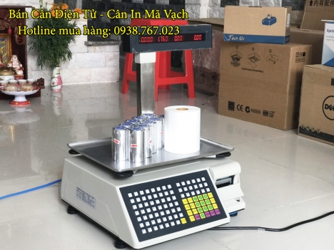 Bán cân điện tử in mã vạch cho cửa hàng thực phẩm tại Cần Thơ