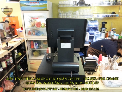 Bán máy POS cảm ứng tính tiền cho Trà Sữa tại Cầu Giấy Hà Nội