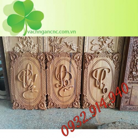 Vách giá rẻ, nhận cắt tấm gỗ trên máy cnc vách 3d tại tphcm