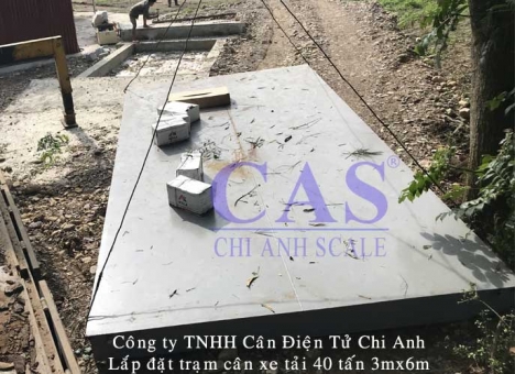 Trạm cân điện tử ô tô 40 Tấn - Cân Chi Anh