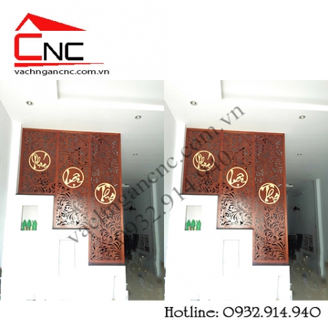 Thiết kế cầu thang từ mẫu vách ngăn cnc đẹp tại tphcm