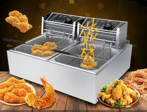 Bếp chiên đơn hàng công ty 1122