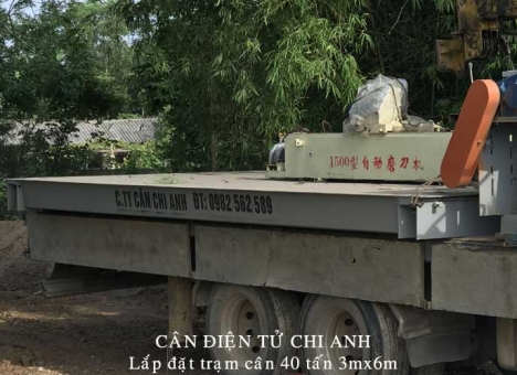 Trạm cân điện tử ô tô 40 Tấn - Cân Chi Anh