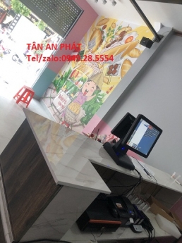 Setup tận nơi cho quán trà sữa tại HÀ NỘI trọn bộ máy cảm ứng tính tiền giá rẻ siêu hot 