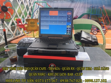 TRỌN BỘ Máy Tính Tiền cảm ứng cho Quán Trà Sữa Lắp Tại Nghệ An