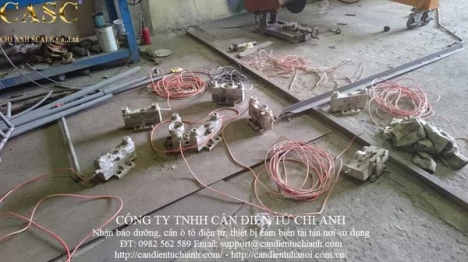 Dịch vụ bảo trì, bảo dưỡng cân ô tô 100 Tấn - Cân Chi Anh