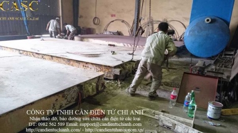 Dịch vụ bảo trì, bảo dưỡng cân ô tô 100 Tấn - Cân Chi Anh