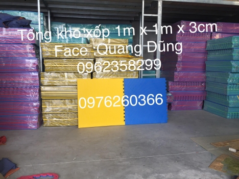 kho xốp trải sàn 1m x 1m x 3cm