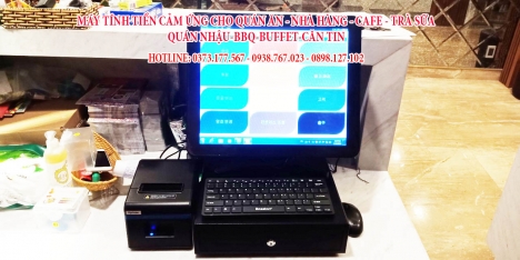 Bộ Máy Tính Tiền Cảm Ứng cho Quán Ăn - Nhà Hàng – Buffet tại Hà Nội