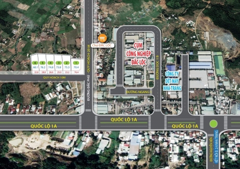 Bán đất Đắc Lộc, Vĩnh Phương, Diện tích 70-100 m2, full thổ tặng kèm phần quy hoạch
