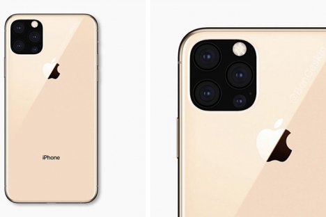iPhone 11 chưa ra, ý tưởng iPhone 12 với 4 camera đã xuất hiện
