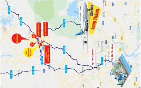 đất nền Ql14, giáp dự án Cát Tường Phú Hưng, trung tâm hành chính đồng xoài giá 548tr/200m2