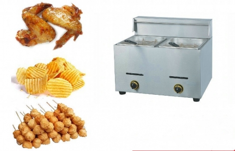Bếp rán nướng dùng gas và điện