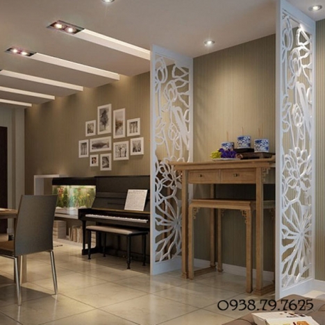 Những nét đẹp của vách ngăn phòng thờ