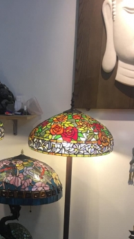 Đèn Tiffany Hoa Hồng 46CM