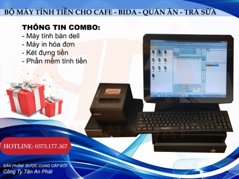 Cung máy tính tiền cho quán Trà Chanh tại Nam Định