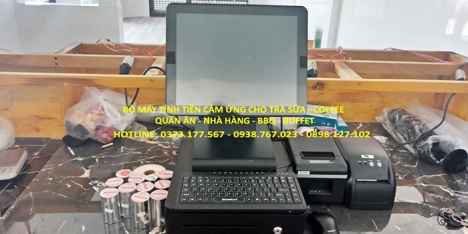 Cung máy tính tiền cho quán Trà Chanh tại Nam Định