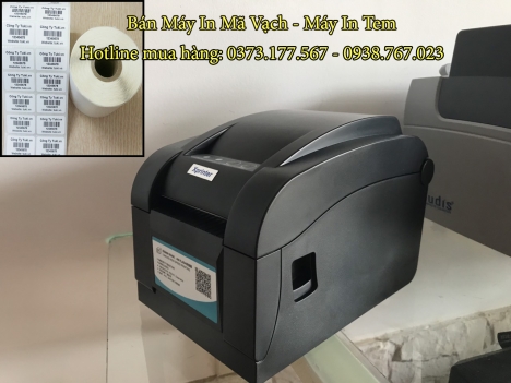 Lắp tận nơi máy in tem dán cốc cho Quán Trà Sữa tại Hà Nội