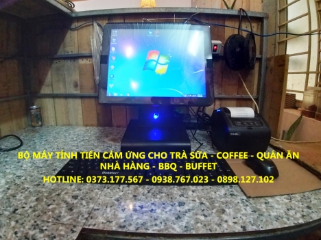 Cung máy tính tiền cho quán Trà Chanh tại Nam Định