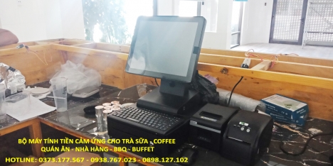 Cung máy tính tiền cho quán Trà Chanh tại Nam Định