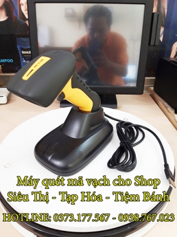 Bán máy quét mã vạch cho tạp hóa – shop tại Tân Bình, Tân Phú