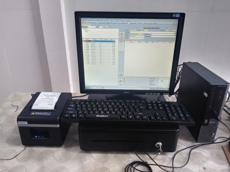 Combo thiết bị tính tiền giá rẻ cho cửa hàng trái cây trên toàn quốc 