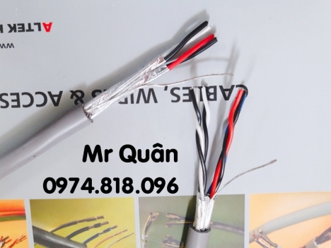 Cáp vặn xoắn 18awg x 1 đôi, 2 đôi. 3 đôi, 4 đôi