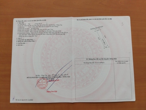 Bán 13 nền đất thổ cư, sổ đỏ riêng, gần nhà máy nước Châu Pha - Bà Rịa - Vũng Tàu, giá 635 triệu