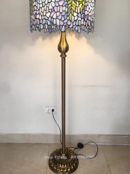 Đèn Cây Tiffany Hoa Đậu Tía Rủ